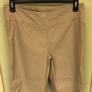 New Directions Slim Khaki Pants